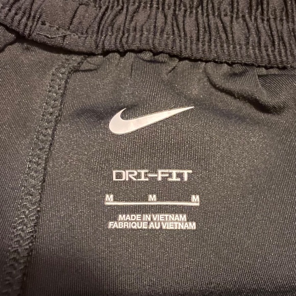 Nike Dri-Fit Jogger Athletic Pants Zippered Tech Pocket Black - Picture 6 of 11